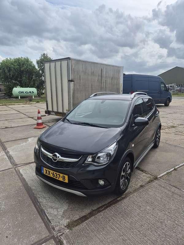 Zilver Gebruikt 2019 Opel Karl Rocks Hatchback | € 9.500 (Eerlijke prijs) - Afbeelding 1/4