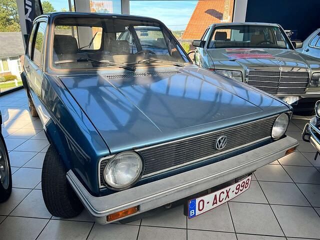 Blauw Occasion 1981 VW Golf Sedan | € 5.999 - Afbeelding 1/4