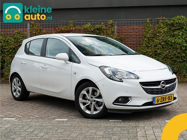 Wit Gebruikt 2015 Opel Corsa Color Edition Hatchback | € 7.450 (Goede deal) - Afbeelding 1/4