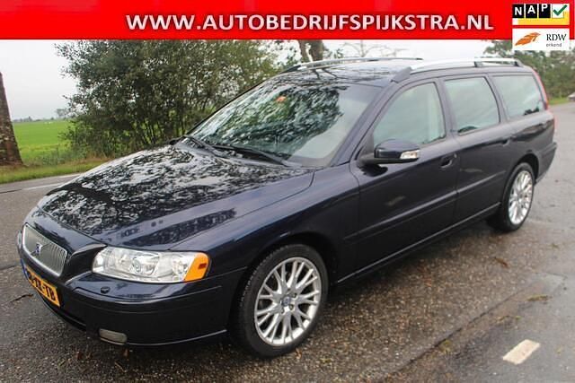 Blauw Gebruikt 2007 Volvo V70 Stationwagen | € 3.999 (Eerlijke prijs) - Afbeelding 1/4