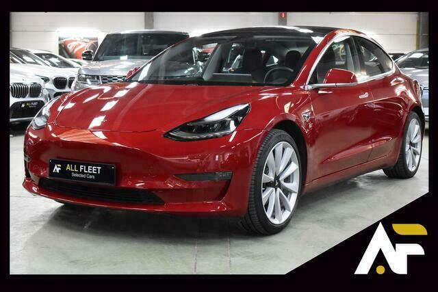 Rood Gebruikt 2019 Tesla Model 3 Long Range RWD Sedan | € 48.990 - Afbeelding 1/4