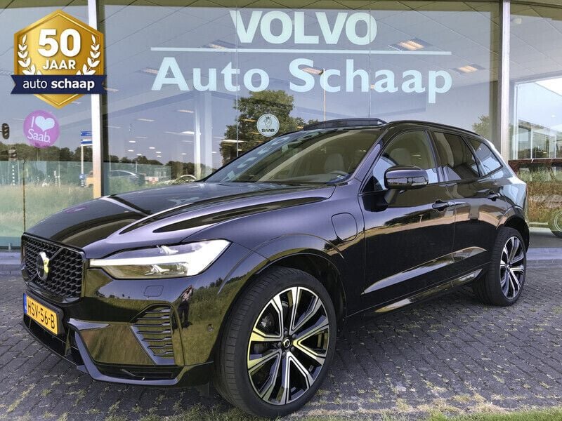 Zwart Gebruikt 2021 Volvo XC60 R-Design SUV | € 42.900 (Super prijs) - Afbeelding 1/4