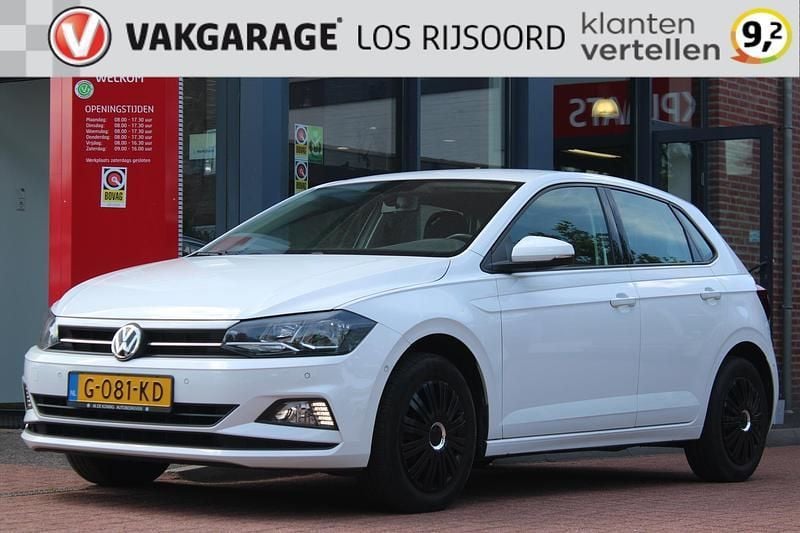 Wit Gebruikt 2019 VW Polo Comfortline Hatchback | € 14.295 (Eerlijke prijs) - Afbeelding 1/4