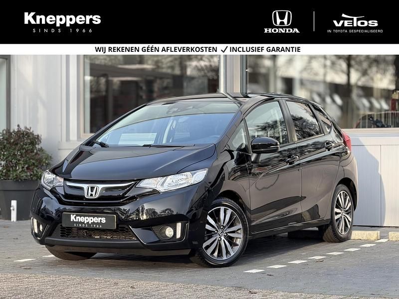 Occasion Honda Jazz Elegance 102 PK (75 kW) 2016 Zwart (parellak) Hatchback