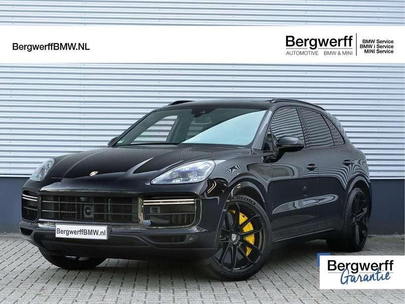Zwart Gebruikt 2018 Porsche Cayenne Turbo Sport SUV | € 74.875 (Super prijs) - Afbeelding 1/4