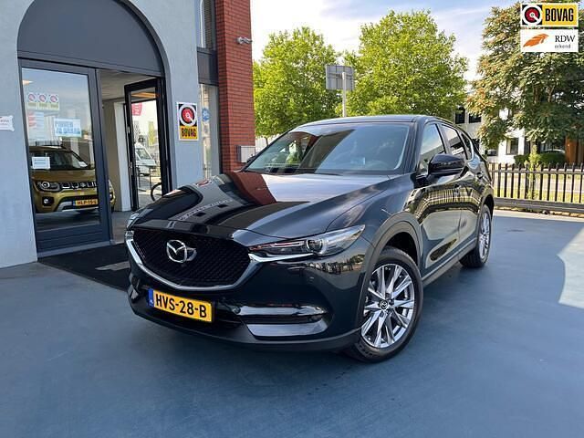 Zwart Gebruikt 2019 Mazda CX-5 SUV | € 29.950 (Eerlijke prijs) - Afbeelding 1/4