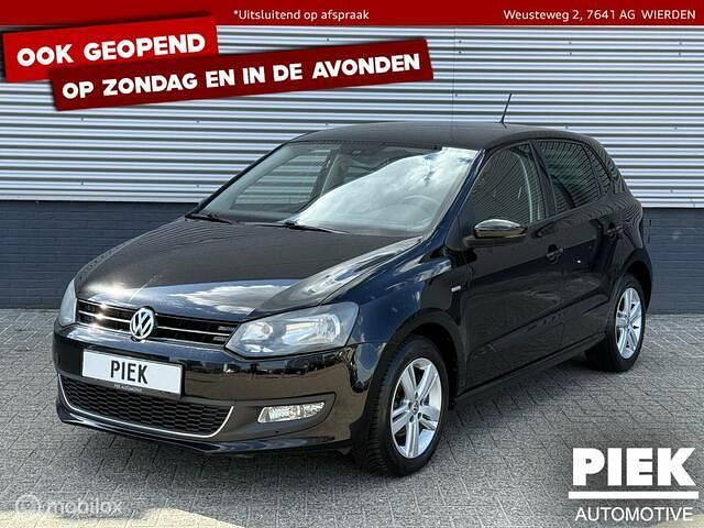 Zwart Gebruikt 2012 VW Polo Highline Hatchback | € 6.999 (Eerlijke prijs) - Afbeelding 1/3