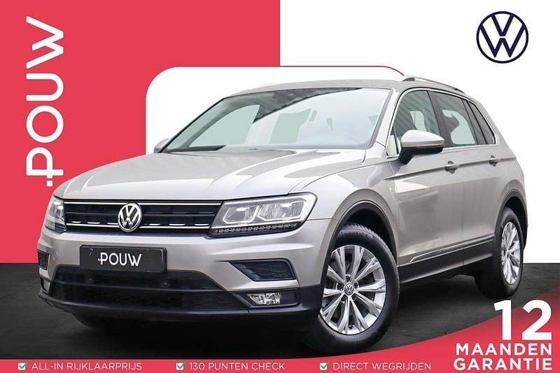 Grijs Occasion 2018 VW Tiguan Comfortline SUV | € 21.950 (Duur) - Afbeelding 1/4