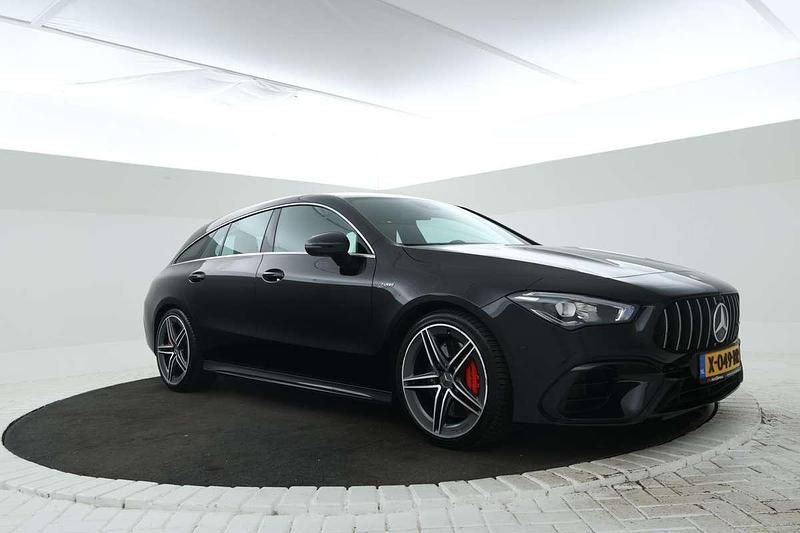 Occasion Mercedes CLA45 AMG Shooting Brake AMG 421 PK (309 kW) 2020 Zwart Stationwagen
