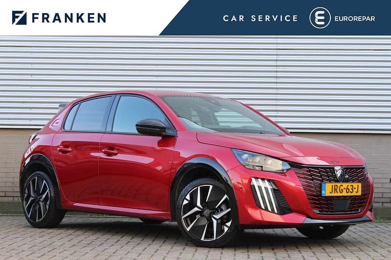 Rood Occasion 2024 Peugeot 208 GT Hatchback | € 23.495 (Eerlijke prijs) - Afbeelding 1/4