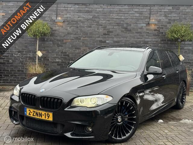 Zwart Gebruikt 2010 BMW 535 M Sport Stationwagen | € 10.995 - Afbeelding 1/4