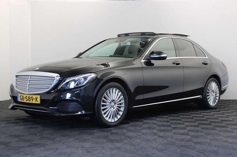 Occasion Mercedes C350e Edition 211 PK (155 kW) 2015 Zwart Sedan