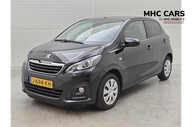 Zwart Occasion 2020 Peugeot 108 Active Hatchback | € 7.800 (Eerlijke prijs) - Afbeelding 1/4