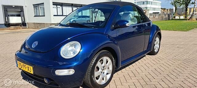 Blauw Gebruikt 2004 VW Beetle Highline Cabriolet | € 1.800 (Super prijs) - Afbeelding 1/4