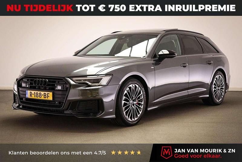 Grijs, metallic lak Gebruikt 2020 Audi A6 Competition Stationwagen | € 44.400 (Eerlijke prijs) - Afbeelding 1/4