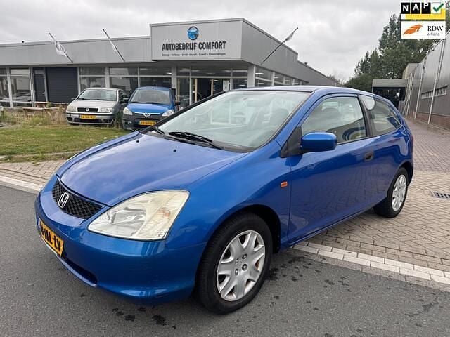 Blauw Gebruikt 2003 Honda Civic LS Hatchback | € 1.999 (Goede deal) - Afbeelding 1/4