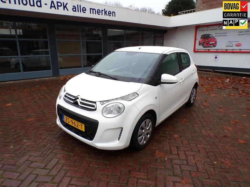Wit Gebruikt 2019 Citroën C1 Feel Hatchback | € 8.450 (Goede deal) - Afbeelding 1/4