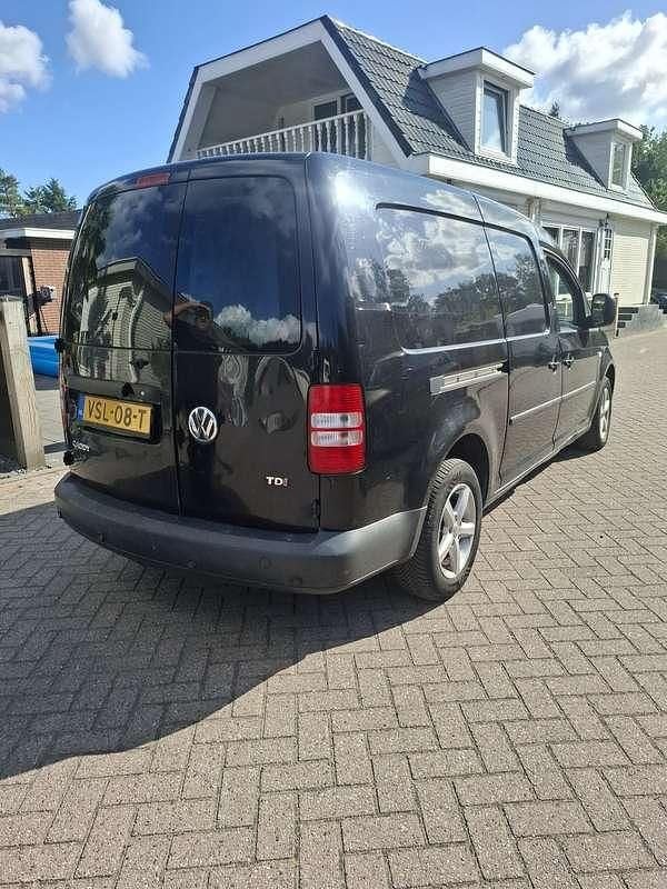 Zwart Gebruikt 2012 VW Caddy Maxi MPV | € 2.600 (Super prijs) - Afbeelding 1/4