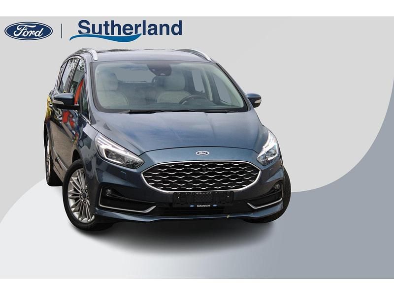 Blauw Gebruikt 2022 Ford S-MAX Vignale MPV | € 30.900 (Goede deal) - Afbeelding 1/4