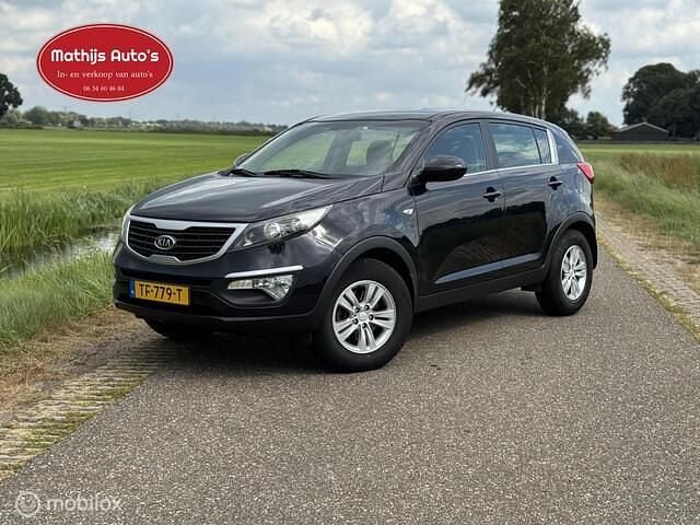 Zwart Gebruikt 2012 Kia Sportage SUV | € 8.950 (Goede deal) - Afbeelding 1/4