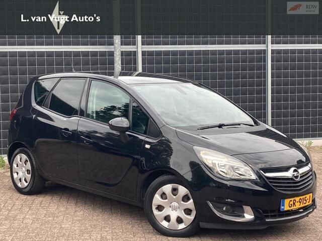 Zwart Gebruikt 2014 Opel Meriva MPV | € 10.950 (Eerlijke prijs) - Afbeelding 1/4