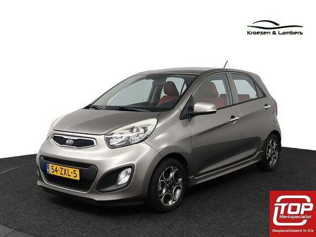 Grijs Gebruikt 2013 Kia Picanto Hatchback | € 7.495 (Iets duurder) - Afbeelding 1/4