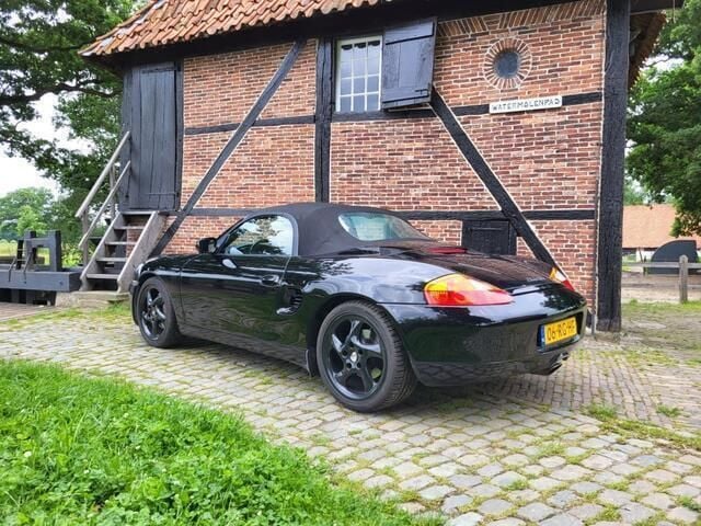 Occasion Porsche Boxster 220 PK (161 kW) 2002 Zwart, andere lak Cabriolet