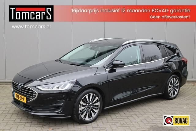 Zwart Occasion 2022 Ford Focus Style Stationwagen | € 19.750 (Eerlijke prijs) - Afbeelding 1/4