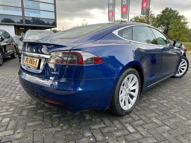 Occasion Tesla Model S 450 kW (613 PK) 2018 Blauw, metallic lak Hatchback