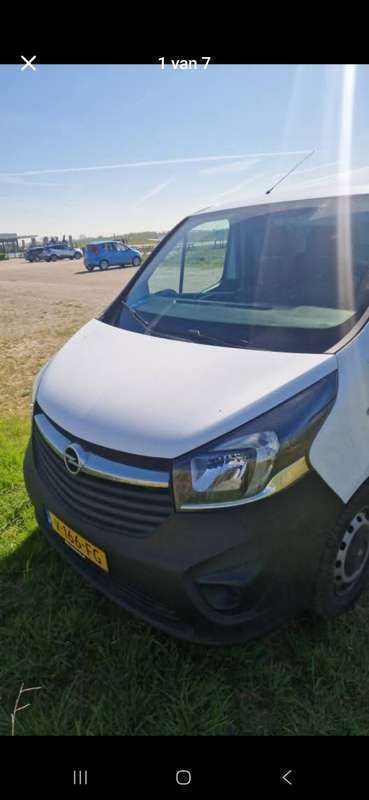 Wit Gebruikt 2017 Opel Vivaro Van | € 14.000 (Duur) - Afbeelding 1/4
