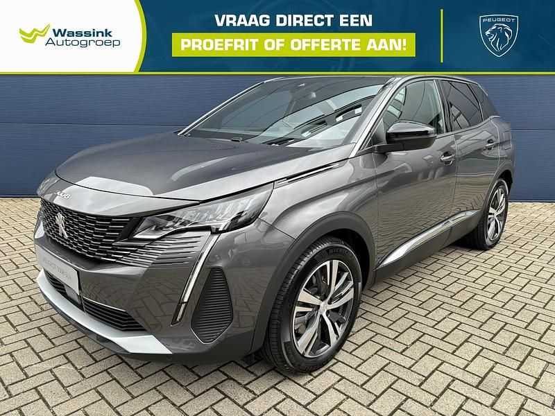 Grijs Gebruikt 2024 Peugeot 3008 Allure SUV | € 33.435 (Super prijs) - Afbeelding 1/4