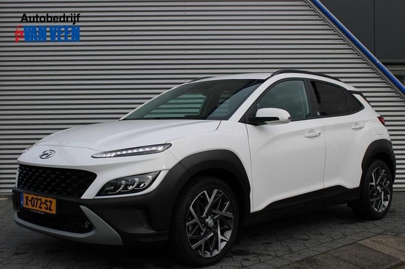 Wit Gebruikt 2021 Hyundai Kona SUV | € 23.190 - Afbeelding 1/4