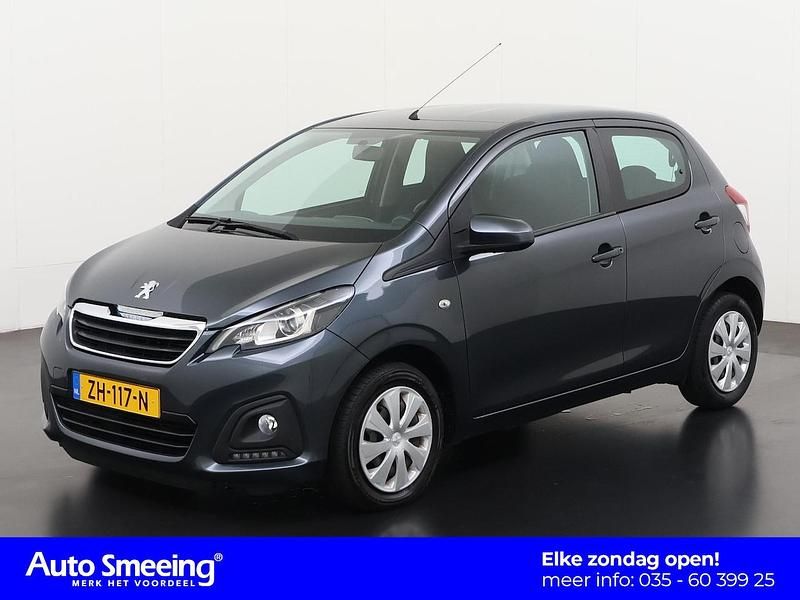 Grijs Gebruikt 2019 Peugeot 108 Active Hatchback | € 8.895 (Eerlijke prijs) - Afbeelding 1/4