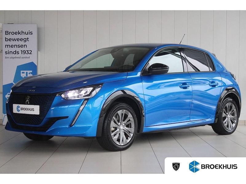 Blauw Gebruikt 2022 Peugeot e-208 Allure Hatchback | € 15.950 (Goede deal) - Afbeelding 1/4