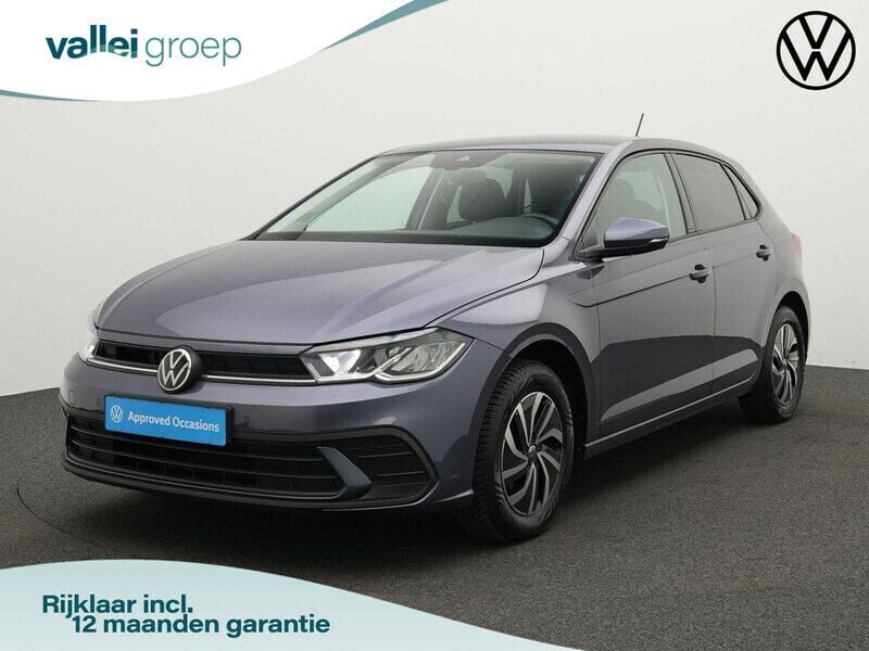 Grijs Gebruikt 2023 VW Polo Life Hatchback | € 19.400 (Goede deal) - Afbeelding 1/4