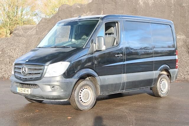 Zwart Occasion 2014 Mercedes Sprinter Van | € 7.450 (Super prijs) - Afbeelding 1/4