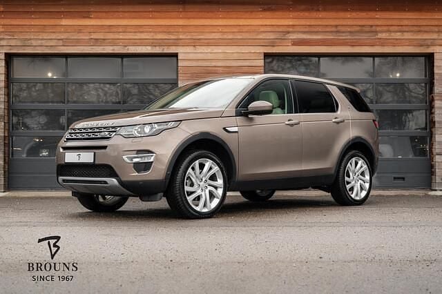 Bruin Occasion 2015 Land Rover Discovery Sport HSE Luxury SUV | € 19.950 (Eerlijke prijs) - Afbeelding 1/4
