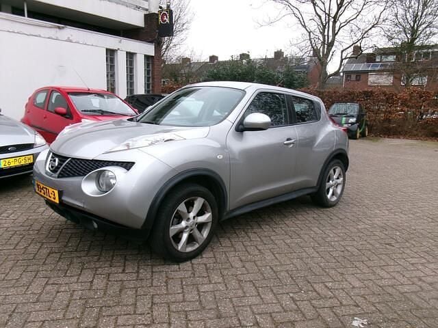 Grijs Occasion 2011 Nissan Juke Acenta SUV | € 6.250 (Super prijs) - Afbeelding 1/4
