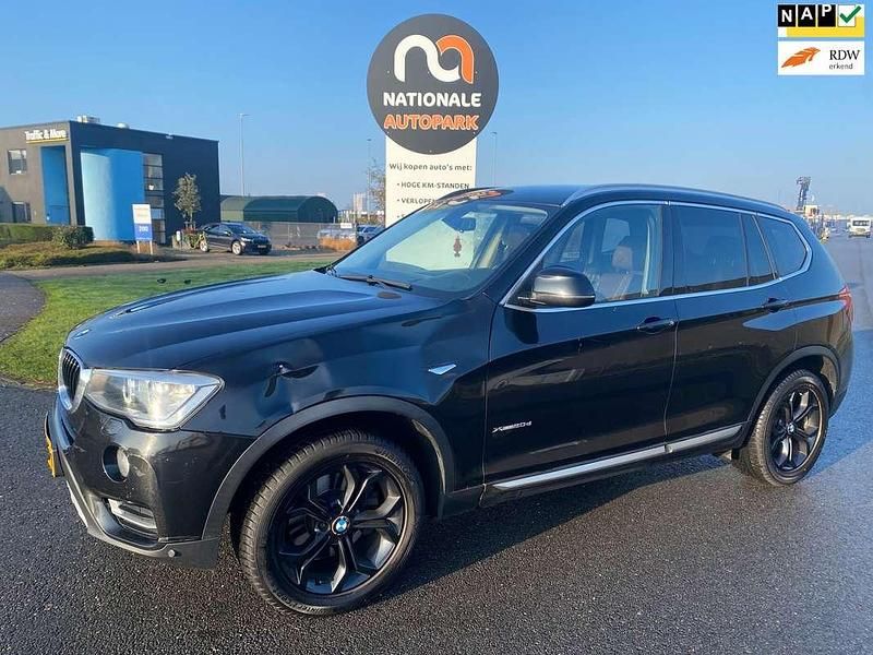 Zwart Gebruikt 2015 BMW X3 SUV | € 9.000 (Super prijs) - Afbeelding 1/4