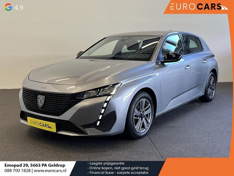 Grijs Gebruikt 2022 Peugeot 308 Business-Line Hatchback | € 19.690 (Super prijs) - Afbeelding 1/4