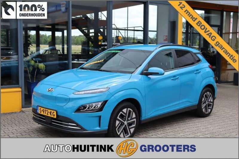 Blauw Gebruikt 2021 Hyundai Kona Premium SUV | € 32.790 - Afbeelding 1/4