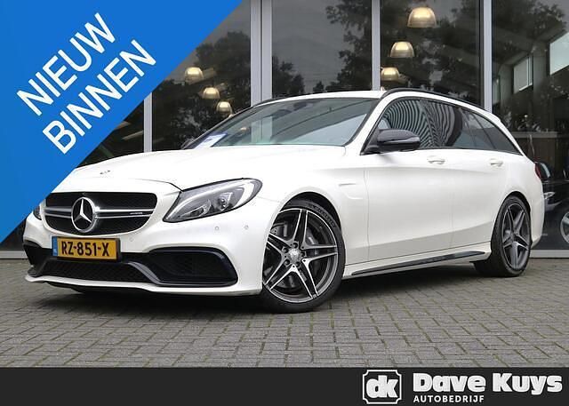 Wit Gebruikt 2016 Mercedes C63 AMG AMG Stationwagen | € 39.950 - Afbeelding 1/4