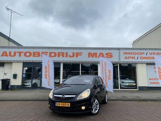 Occasion Opel Corsa Cosmo 90 PK (66 kW) 2008 Zwart Hatchback