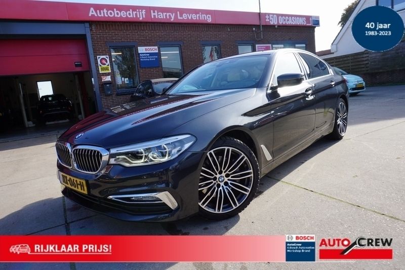 Zwart Gebruikt 2017 BMW 530 Executive Sedan | € 23.500 (Duur) - Afbeelding 1/4