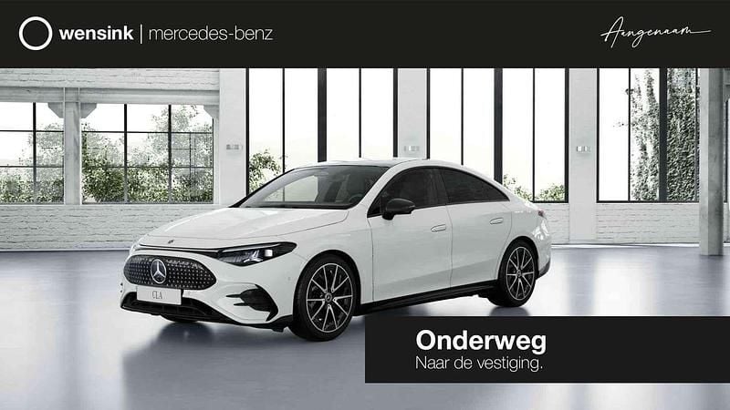 Wit Nieuw 2025 Mercedes 250 Edition Sedan | € 58.854 (Eerlijke prijs) - Afbeelding 1/2