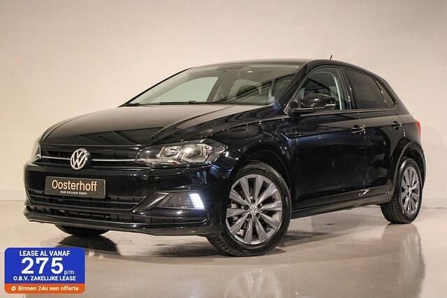 Zwart Gebruikt 2018 VW Polo Comfortline Hatchback | € 15.990 (Eerlijke prijs) - Afbeelding 1/4