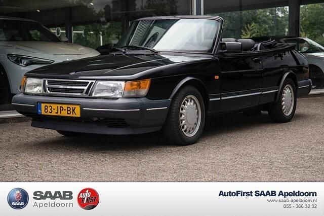 Zwart Gebruikt 1992 Saab 900 Cabriolet Cabriolet | € 11.950 - Afbeelding 1/4