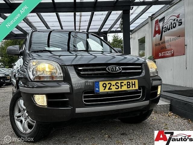 Grijs Gebruikt 2005 Kia Sportage SUV | € 3.499 (Eerlijke prijs) - Afbeelding 1/4