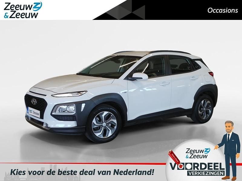 Wit Gebruikt 2021 Hyundai Kona Comfort SUV | € 18.950 (Super prijs) - Afbeelding 1/4