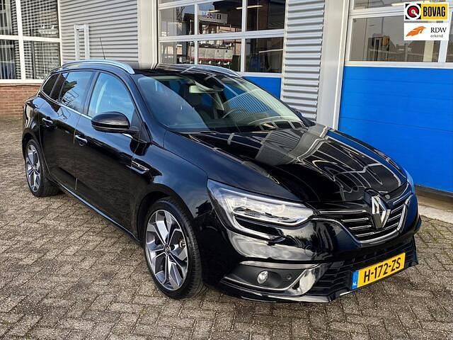 Zwart Gebruikt 2016 Renault Mégane GT Line GT-Line Stationwagen | € 10.750 (Eerlijke prijs) - Afbeelding 1/4